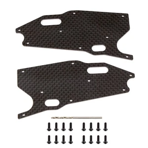 Team Associated 81416 RC8T3.1 FT Arm Stiffeners Front Lower Carbon Fiber Disc. - Picture 1 of 3