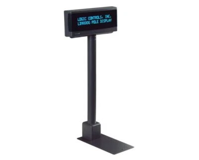 Logic Controls LDX9000UP-GY Pole Display - 9.5mm Std USB Port-powered - Image 1 of 2