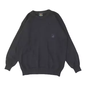 Ermenegildo Zegna Navy Pullover | Vintage Herren Designer Strickpullover Freizeit - Bild 1 von 5