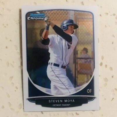 Steven Moya 2013 Bowman Chrome Prospects #BCP53 - Tigers OF - Image 1 of 2