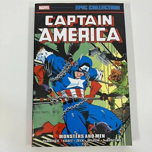 Captain America Marvel Epic Collection Monsters and Men TPB 2020 1st Printing - Picture 1 of 7