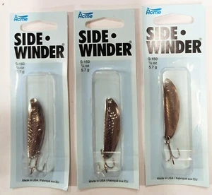 3 PAQUETES Acme Sidewinder S-150/N 1/5 oz níquel - Imagen 1 de 1