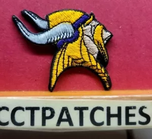 NFL FUSSBALL MINNESOTA VIKINGS LOGO AUFNÄHER - Bild 1 von 2