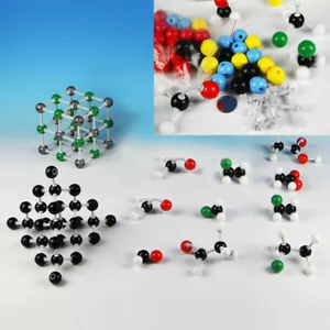 121pcs Molecular Model Set Organic Chemistry Science Atom Molecules & Links Kit - Picture 1 of 11