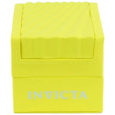 Invicta Yellow Classic Wave Empty Watch Box Case Watch Display - Image 1 of 4