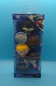 Justice League DC Bath Squirters 5er Pack Batman Cyborg Green Lantern Aqua Man WW - Bild 1 von 8