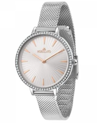 Orologio Donna Morellato Acciaio e Cristalli Cinturino Maglia Milano Regolabile - Immagine 1 di 4