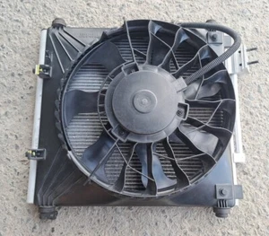 2012-2020 TESLA MODEL S LEFT COOLING FAN SHROUD W/ CONDENCER 6008357-00-F OEM  - Picture 1 of 7