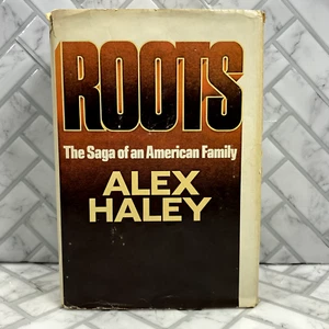 Roots By Alex Haley 1976 Hardcover Book W/ Dustjacket - Bild 1 von 7