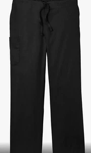 Wonder Wink Drawstring Scrubs Pants Unisex Size XL Tall - Black Lk Nw - Picture 1 of 3