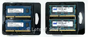 OWC 2 X 8GB & Elpida 2 X 2GB PC3-10600 Memory Modules For Apple Computer Models - Picture 1 of 5