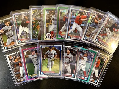 2024 Bowman Mega Box Mojo Refractor - You Pick - Complete Your Set - Image 1 of 4
