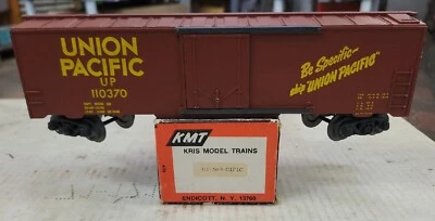 KMT, KRIS MODEL TRAINS, UP BOX CAR, #110370, Union Pacific RR. (11L) - Image 1 of 4