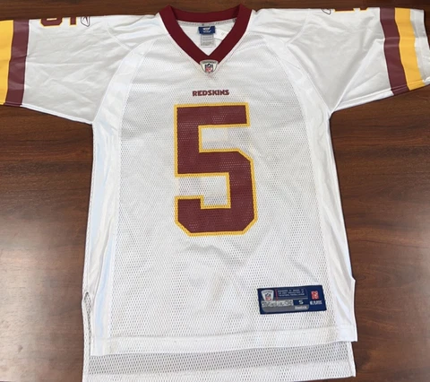 Reebok ON-FIELD Mens Washington Redskins Jersey #5 Donovan McNabb Size Small Cover