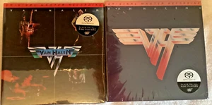 Van Halen&Van Halen II Mobile Fidelity Hybrid SACD Both Cds Factory Sealed - Picture 1 of 3