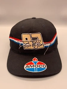 VINTAGE Nascar Hat Cap Snap Back Black Tonkin Dave Blaney 93 Car Racing 90s - Picture 1 of 14