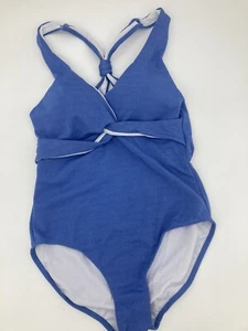 Molybell Blue Sparkle One Piece Swim Suit Medium Ladies Woman’s Padded Removable - Bild 1 von 6