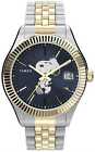 Timex Peanuts X Waterbury Snoopy Legacy Blue Dial / Two-Tone Stainless