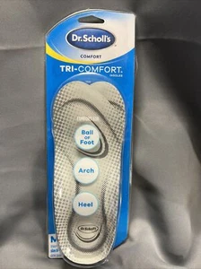 Dr Scholl's Men's Shoe Size 8-12 Gray 3/4 Length Tri-Comfort Insoles 1 Pair NWT - Picture 1 of 3