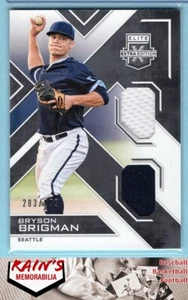 Bryson Brigman 2016 Panini Elite Extra Edition /299 "Dual Materials" #DM-BB - Picture 1 of 2