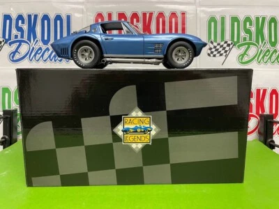 1963-65 EXOTO CORVETTE GRAND SPORT COUPE PROTOYPE EXOTO #RLG18020 1:18 RETIRED  - Image 1 of 4