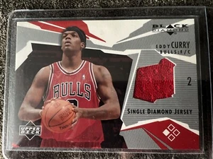 2003-04 Upper Deck Black Diamond Single Diamond Jersey #BD-EC Eddy Curry - Picture 1 of 2