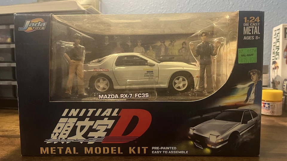 Jada Toys Initial D Nissan Skyline Kit Die Cast Night Kids 1:24 2004 Nuevo En Caja Foto 1 de 4