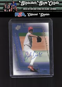 2001 SPx Update 210 Bud Smith Rookie Auto #/1500 - Picture 1 of 2