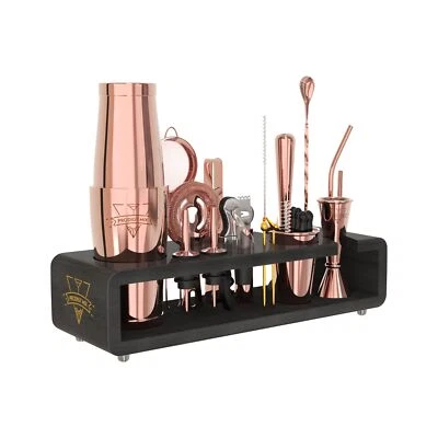 Elite Mixology Bartender Kit 20-Piece Boston Cocktail Shaker Set for Mixing w... - Image 1 of 4