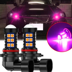 Pink Purple LED 9005 DRL Daytime Running Light High Beam Bulb For Lexus IS GS RX - Picture 1 of 7