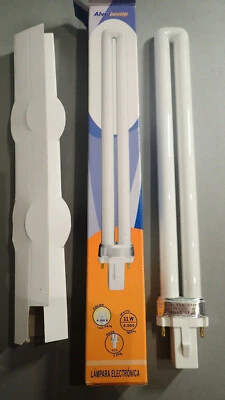 Alverlamp 460 - Ampoule ECO FLUO Biax 2 broches G23 - Puisance 11W - 4100K