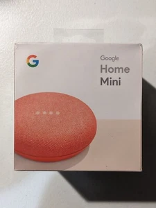 Google Home Mini Smart Assistant - Coral NEW SEALED - Picture 1 of 6