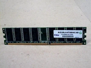 ATP 2GB 2x 1GB DDR-400 PC3200 DIMM Memory AB28L72Q8SHC4S - Picture 1 of 2