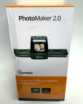 FACTORY SEALED Olympia PhotoMaker 2.0 35mm Film Scanner - Image 1 of 4