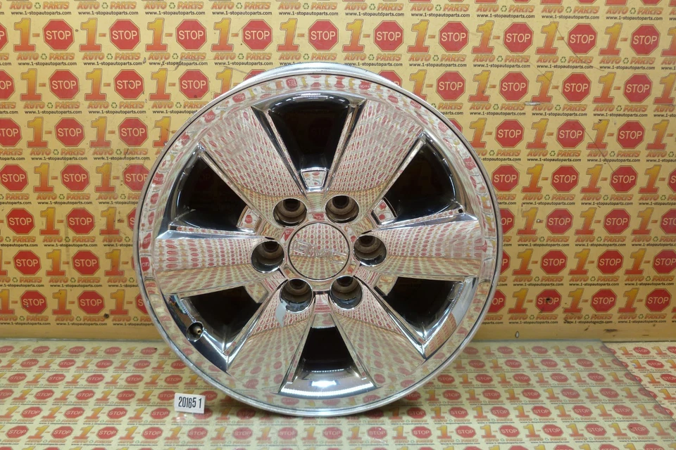 2009 2010 2011 2012 年 2013 年 GMC SIERRA 1500 铬 6 点轮 RIM 18X8.5 18 原始设备制造商 — 第 1/4 张图片
