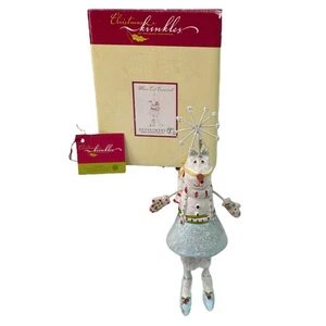 Dept 56 Christmas Patience Brewster KRINKES Snow Cat 3.5" Doll Snowgirl Box - Picture 1 of 10