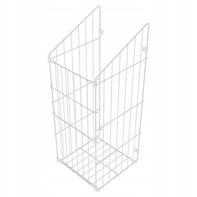 Wäschekorb für 30cm Schrank, weiß, 25cm tief, zur Frontmontage - Bild 1 von 3