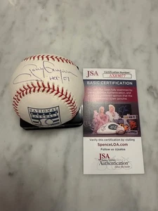 Tony Gwynn Signed HOF Logo OMLB Baseball Duel Cert JSA and MLB Certified HOF07 - Picture 1 of 6