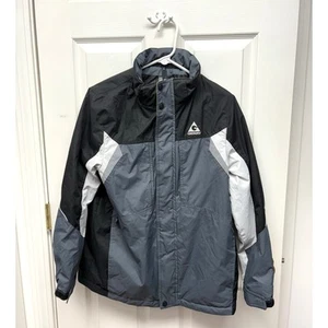 Gerry Kids Black Ski Jacket, Winter Coat, Snow Sports, Boys Size L, 14 - 16 - Picture 1 of 10