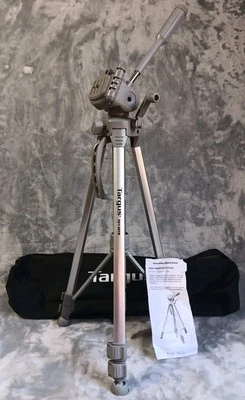 Targus TGT-58TR Camera Camcorder Tripod Bubble Level Quick Release Platform Bag - Image 1 of 4