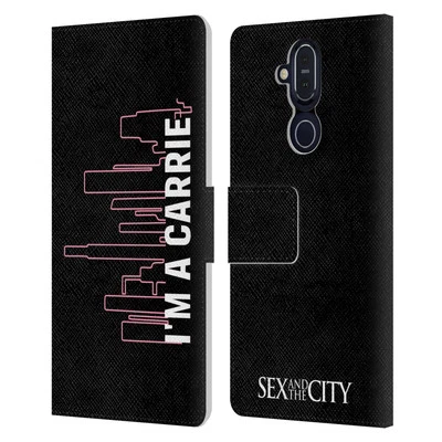SEX AND THE CITY: TELEVISION SERIES CHARACTERS LEATHER BOOK CASE NOKIA PHONES - Image 1 of 4
