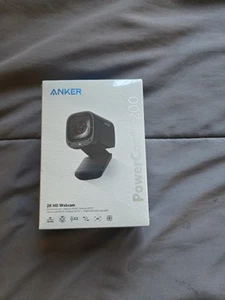 Anker PowerConf C200 2K Mac Webcam, Webcam pour Ordinateur Portable, Caméra Ordinateur, Noir - Photo 1/4