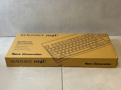 Topre Realforce 104U English Layout Keyboard Model XF01B0 Unused Tested - Image 1 of 4