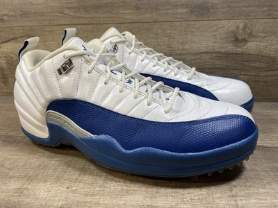 Nike Air Jordan XII 12 Low Retro 12 Golf Shoes Cleats DH4120-101 Mens Size 11.5 - Image 1 of 4