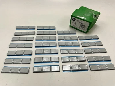 Carquest CU030Z 车轮重量 30 克 30G 粘合式非铅锌,25 件 — 第 1/3 张图片