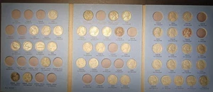 US Währung Jefferson Nickel LOT gut zirkuliert 44 Münzen einige Silber jetzt erhalten - Bild 1 von 8