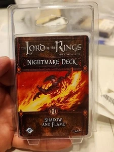 Shadow and Flame Nightmare Deck. Lord of the Rings LCG. Used. - Picture 1 of 2