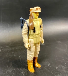 Vintage 1980 Hoth Rebel Commander Star Wars Actionfigur komplett Waffe - Bild 1 von 11