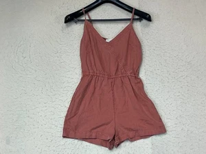 Abercrombie & Fitch Short Romper Size XS Terracotta Strappy Adjustable Strap - Picture 1 of 9