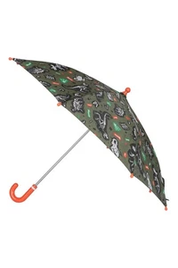 Mountain Warehouse Kids Printed Umbrella Childrens Plastic Handle Rain Brolly - Picture 1 of 34